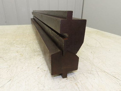 Press Brake Punch Die Set 37-3/8" Long 35° Offset Z Bend 1/2" Deep 1/2" Tang