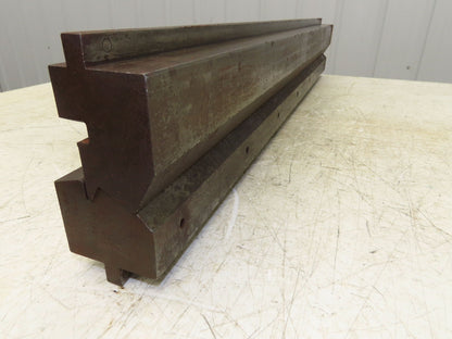 Press Brake Punch Die Set 37-3/8" Long 35° Offset Z Bend 1/2" Deep 1/2" Tang