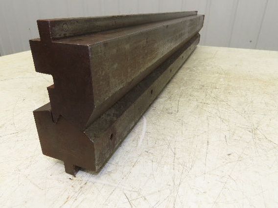 Press Brake Punch Die Set 37-3/8" Long 35° Offset Z Bend 1/2" Deep 1/2" Tang