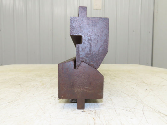 Press Brake Punch Die Set 37-3/8" Long 35° Offset Z Bend 1/2" Deep 1/2" Tang