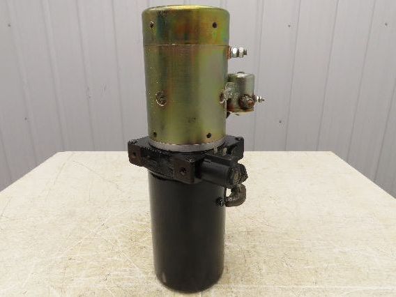 Fenner 1793-AC 24V DC Hydraulic Pump Motor Power Unit 1/2 Gal Steel Reservoir