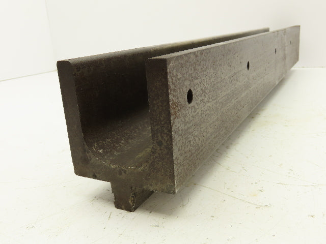 Press Brake U Die 24-1/2" Long 3" High 3" Wide 2" ID 2-1/2" Deep 5/8" Tang