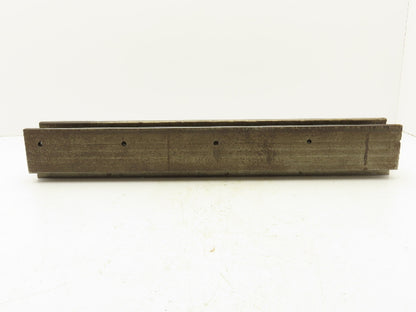 Press Brake U Die 24-1/2" Long 3" High 3" Wide 2" ID 2-1/2" Deep 5/8" Tang