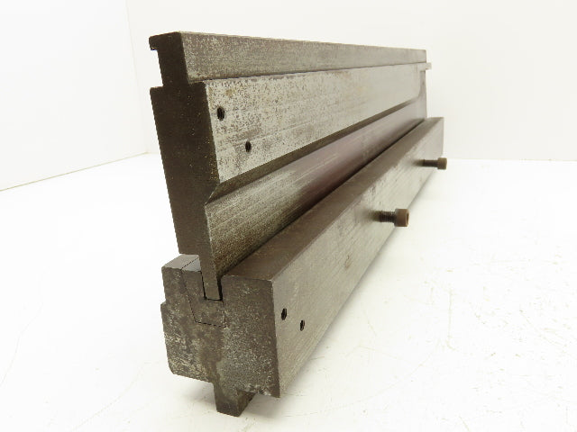 Press Brake U Bend Die Set 24" Long 3/8" Wide 1/2" Deep 1/2" Tang