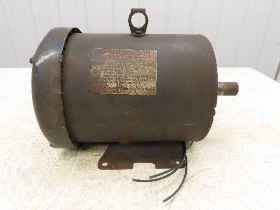 Leeson Electric C184T34FB15A AC Motor 5Hp 3500 RPM 208-230/460V 3PH 184T TEFC