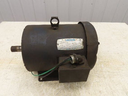 Leeson Electric C184T34FB15A AC Motor 5Hp 3500 RPM 208-230/460V 3PH 184T TEFC