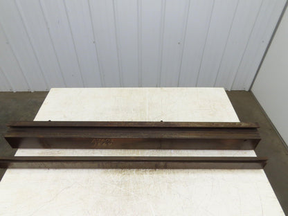 Press Brake U Bend Die 49" Long 1/2" Wide 1/2" Deep 1/2" Safety Tang