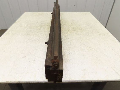 Press Brake U Bend Die 49" Long 1/2" Wide 1/2" Deep 1/2" Safety Tang