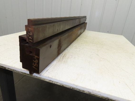 Press Brake U Bend Die 49" Long 1/2" Wide 1/2" Deep 1/2" Safety Tang
