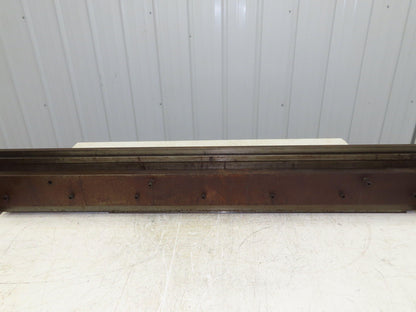 Press Brake U Bend Die 49" Long 1/2" Wide 1/2" Deep 1/2" Safety Tang