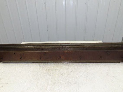 Press Brake U Bend Die 49" Long 1/2" Wide 1/2" Deep 1/2" Safety Tang
