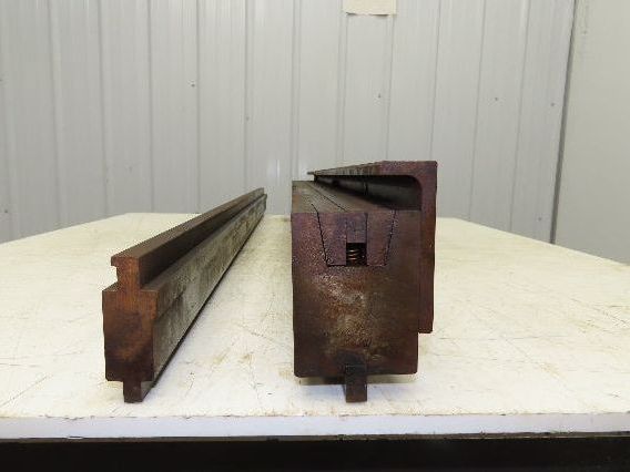 Press Brake U Bend Die 49" Long 1/2" Wide 1/2" Deep 1/2" Safety Tang
