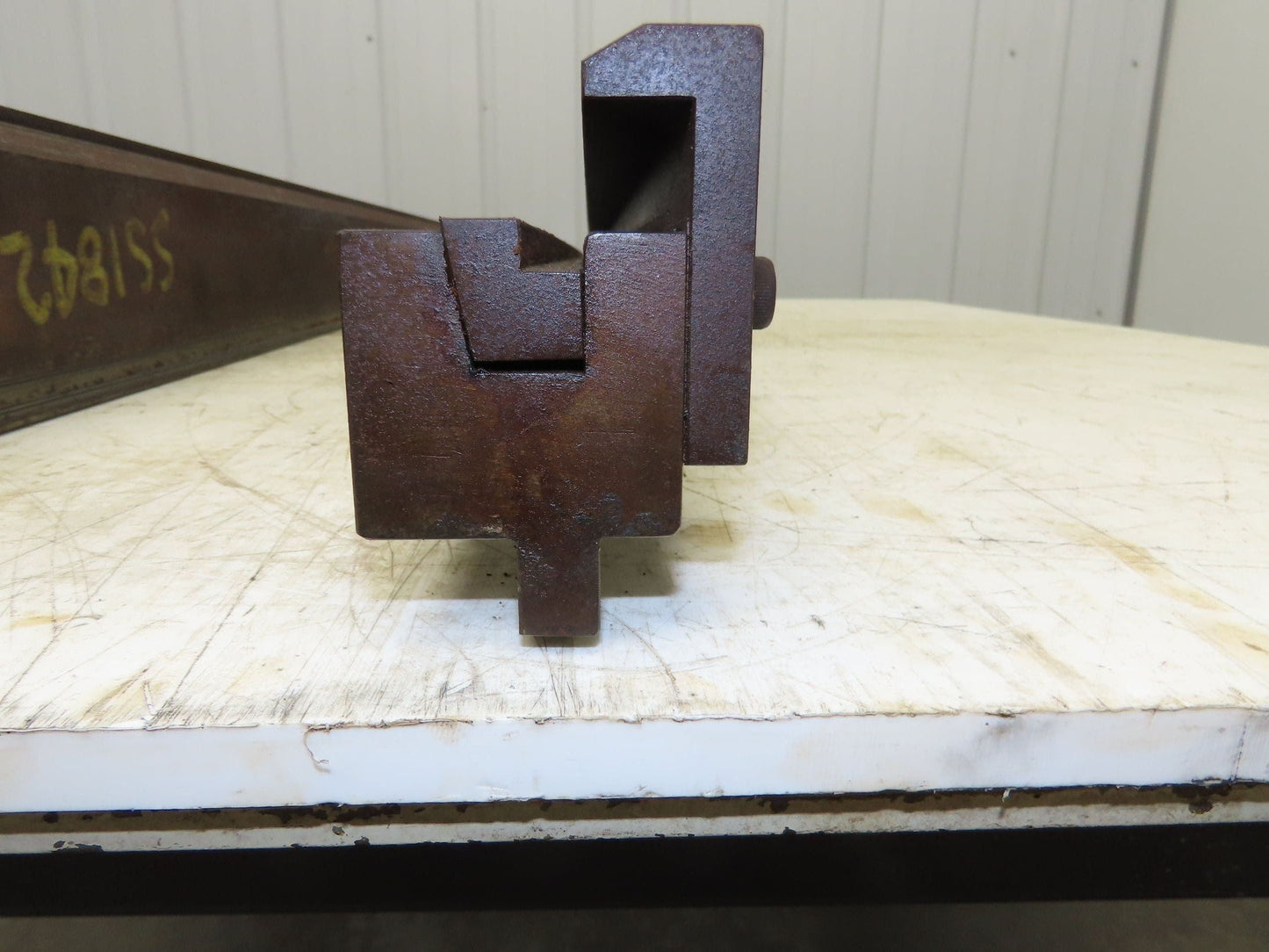 Press Brake U Punch Die Set 53" Long 11/32" Wide 9/32" Deep Backstop