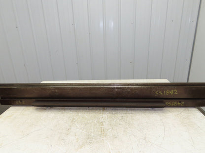 Press Brake U Punch Die Set 53" Long 11/32" Wide 9/32" Deep Backstop