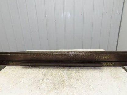 Press Brake U Punch Die Set 53" Long 11/32" Wide 9/32" Deep Backstop