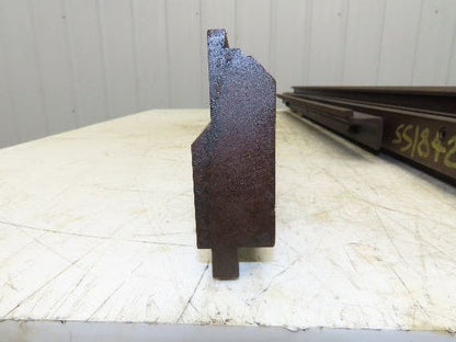Press Brake U Punch Die Set 53" Long 11/32" Wide 9/32" Deep Backstop