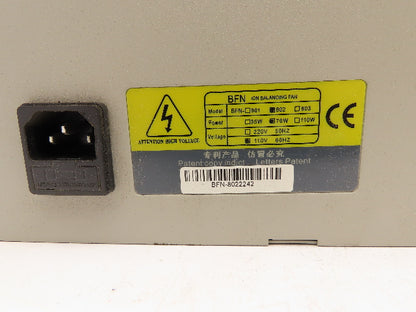 BFN-802  2-Fan Overhead Benchtop Anti-Static Ionizer Blower LED Task Light 110V