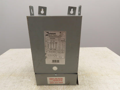 Hammond Q007LEKF Industrial Transformer 1PH 7.5KVA 240-480V PRI 120-240V