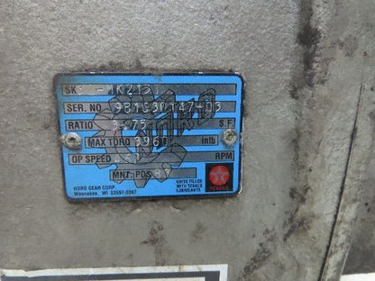 Nord Gear SK 32-MK213T Inline Helical Gearbox 3.75:1 Reducer 467rpm 3960 Torq