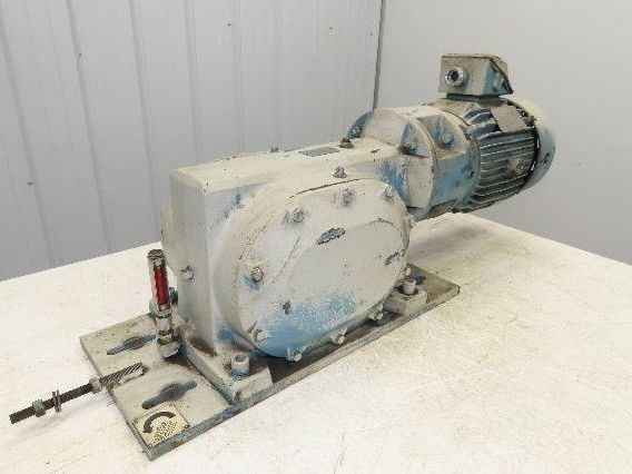 Dodge Reliance 180CM28A60 Inline Gearmotor 60:1 RH Reducer 29rpm 5Hp 460V 184T