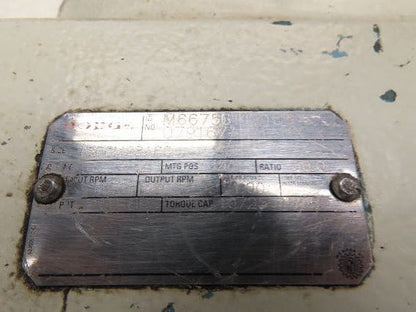 Dodge Reliance 180CM28A60 Inline Gearmotor 60:1 RH Reducer 29rpm 5Hp 460V 184T