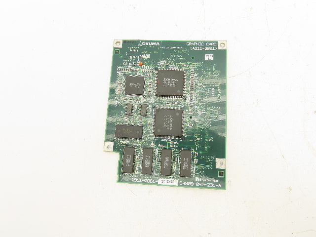 Okuma 1911-2861 PLC Graphic Card Circuit Board Module