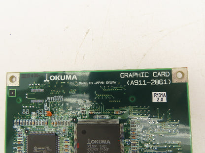 Okuma 1911-2861 PLC Graphic Card Circuit Board Module