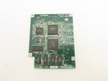 Okuma 1911-2861 PLC Graphic Card Circuit Board Module