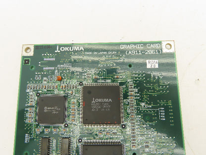 Okuma 1911-2861 PLC Graphic Card Circuit Board Module