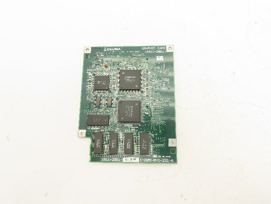 Okuma 1911-2861 PLC Graphic Card Circuit Board Module