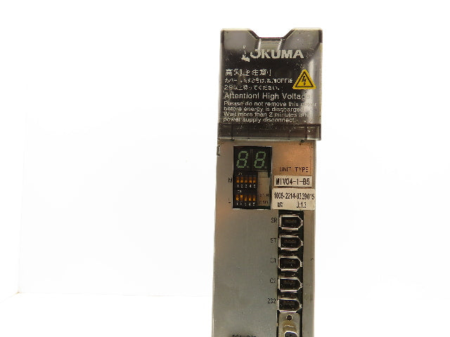 Okuma MIV04-1-B5 AC Servo Amplifier Drive Unit U:1.3