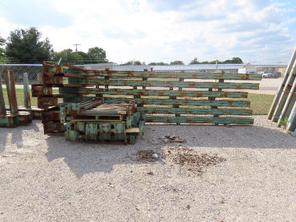 Cantilever Rack Add-On Post 2-Sided 18' Upright 96"D 48" Arms  -No Braces