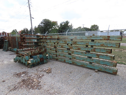 Cantilever Rack Add-On Post 2-Sided 18' Upright 96"D 48" Arms  -No Braces