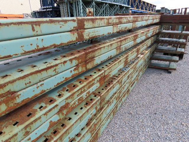 Cantilever Rack Add-On Post 2-Sided 18' Upright 96"D 48" Arms  -No Braces