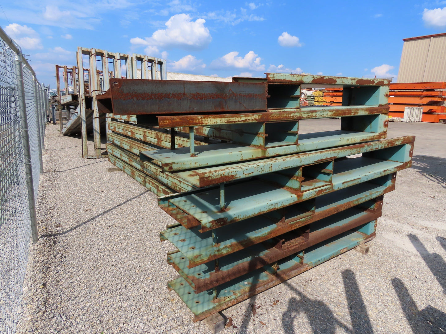 Cantilever Rack Add-On Post 2-Sided 18' Upright 96"D 48" Arms  -No Braces