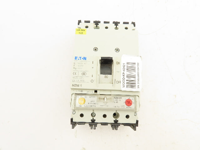 Eaton NZMB1-A80-NA Circuit Breaker 80A 3 Pole 600V