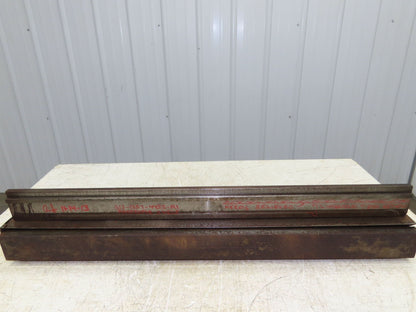Press Brake Die Set 37" Long Hemming Standing Seam 5/8" H 1/8" Wide