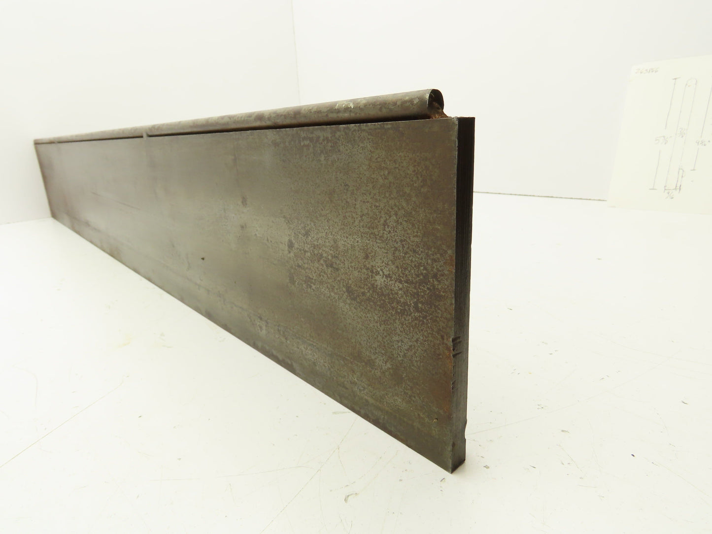 Press Brake Punch Die 34" Long 3/8" Roundover 3/8" Plate 9/16" Tang