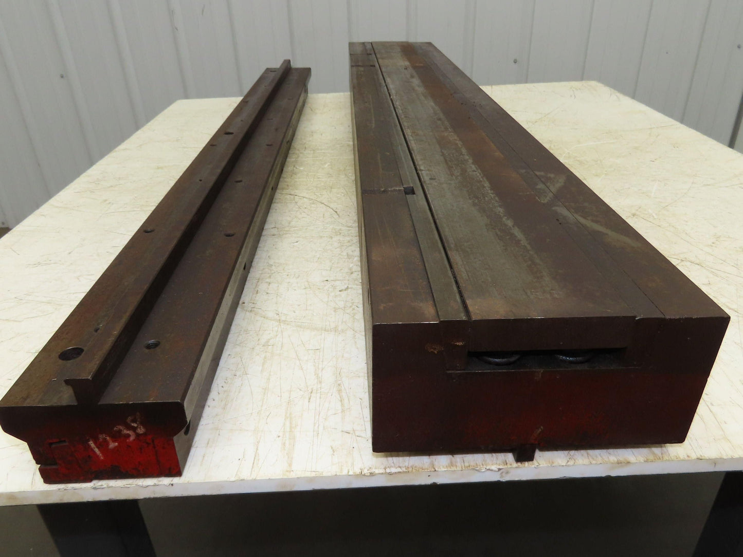 Press Brake Punch Die Set 48" Long 3-1/2" U Bend 9/16" Deep 1/2" Safety Tang