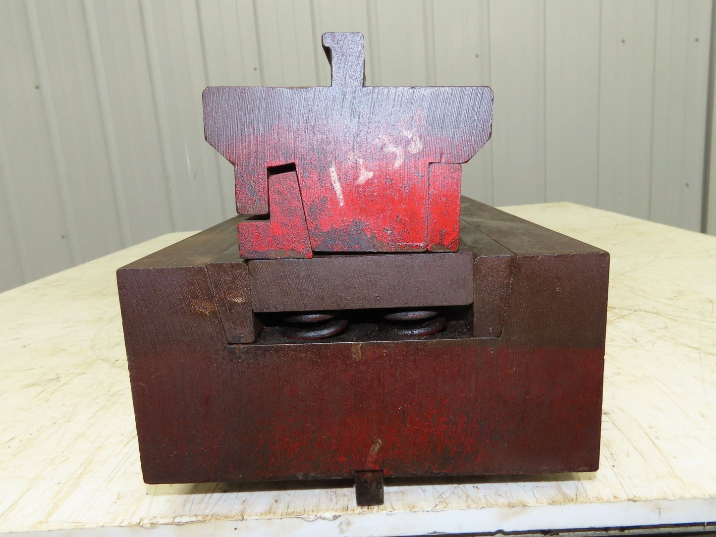 Press Brake Punch Die Set 48" Long 3-1/2" U Bend 9/16" Deep 1/2" Safety Tang