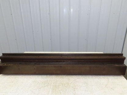 Press Brake Punch Die Set 48" Long 3-1/2" U Bend 9/16" Deep 1/2" Safety Tang