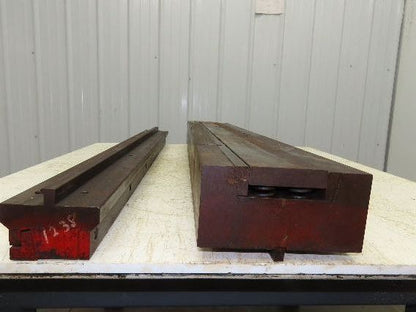 Press Brake Punch Die Set 48" Long 3-1/2" U Bend 9/16" Deep 1/2" Safety Tang