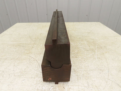 Press Brake Punch Die Set 24-1/2" Long 1-5/8" U Bend 3/4" Deep 1/2" Tang