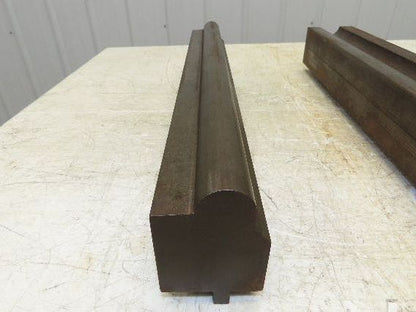 Press Brake Punch Die Set 24-1/2" Long 1-5/8" U Bend 3/4" Deep 1/2" Tang