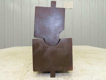 Press Brake Punch Die Set 24-1/2" Long 1-5/8" U Bend 3/4" Deep 1/2" Tang