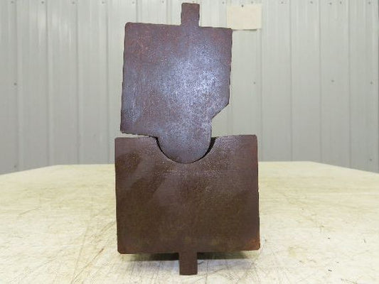 Press Brake Punch Die Set 24-1/2" Long 1-5/8" U Bend 3/4" Deep 1/2" Tang