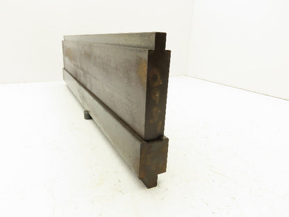 Press Brake Punch Die Set 24-1/2" Long 3/4" U Bend 3/32" Deep 1/2" Tang