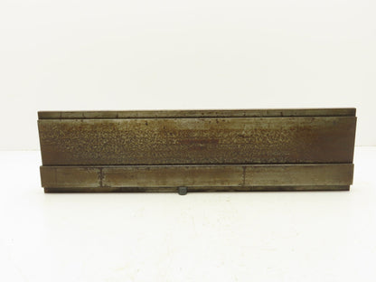 Press Brake Punch Die Set 24-1/2" Long 3/4" U Bend 3/32" Deep 1/2" Tang