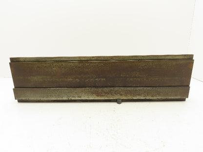 Press Brake Punch Die Set 24-1/2" Long 3/4" U Bend 3/32" Deep 1/2" Tang