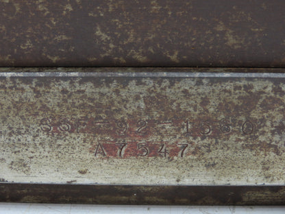 Press Brake Punch Die Set 24-1/2" Long 3/4" U Bend 3/32" Deep 1/2" Tang